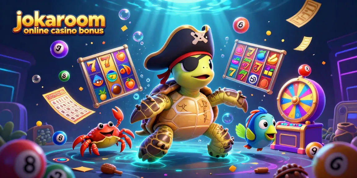 Experience the excitement of jokaroom online casino bonus with vibrant characters and dynamic gaming elements.