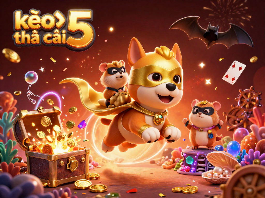 Engage in winning moments with kèo nhà cái 5 through vibrant 3D fun, showcasing thrilling bets.