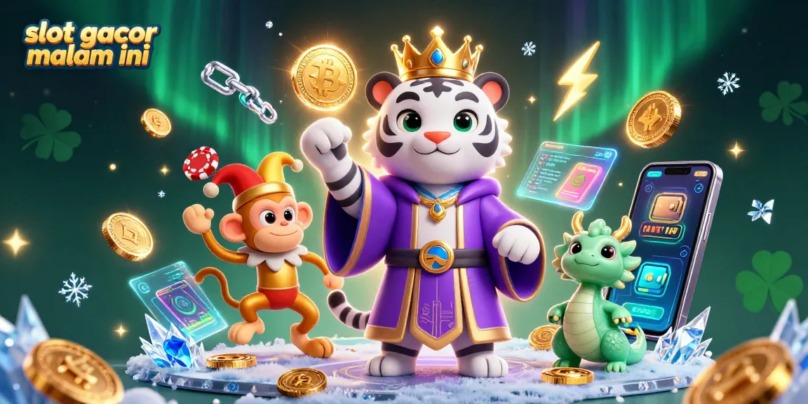 Experience thrilling gameplay at slot gacor malam ini with vibrant characters and casino elements.