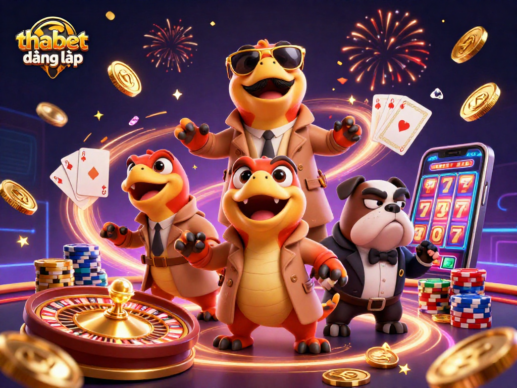 Capture the thrilling moment as raptors in disguise attempt thabet đăng nhập to enter a VIP casino lounge.