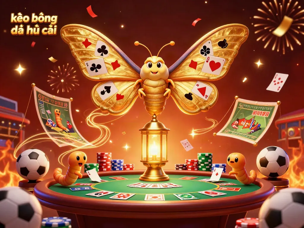 Engage with kèo bóng đá nhà cái through a vibrant 3D digital illustration showcasing dynamic sports betting elements.