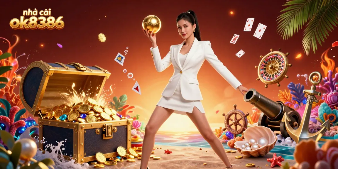 Experience exhilarating gaming at nhà cái ok8386 with vibrant casino elements and stunning visuals.