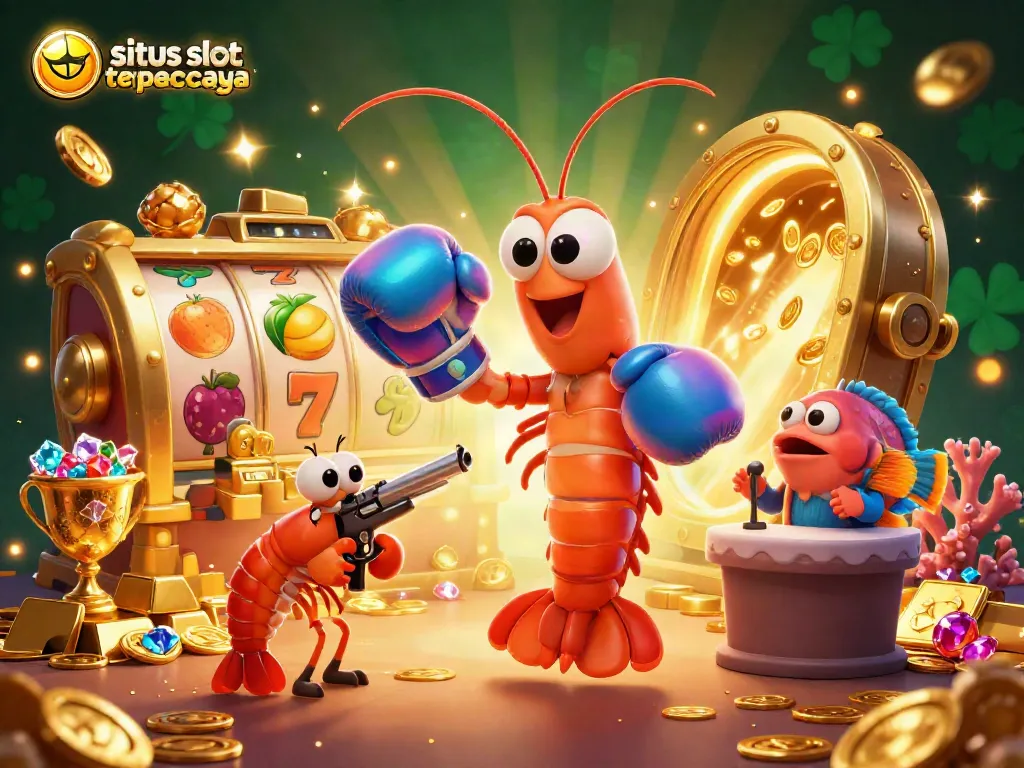 Experience the excitement of situs slot gacor terpercaya with entertaining characters and vibrant gaming elements