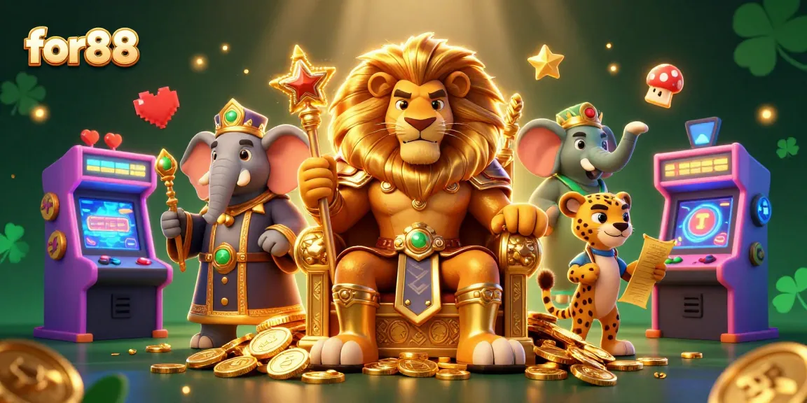 Engage in thrilling casino gameplay as for88 offers colorful arcade elements and fierce characters.