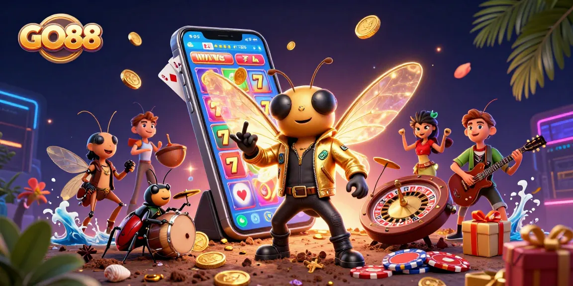 Experience GO88's thrilling slot games with colorful 3D action and dynamic cash prizes.