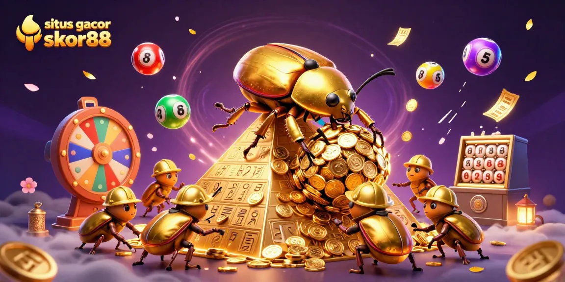 Experience thrilling gaming at situs gacor skor88 with vibrant prize wheels and dynamic lottery elements.