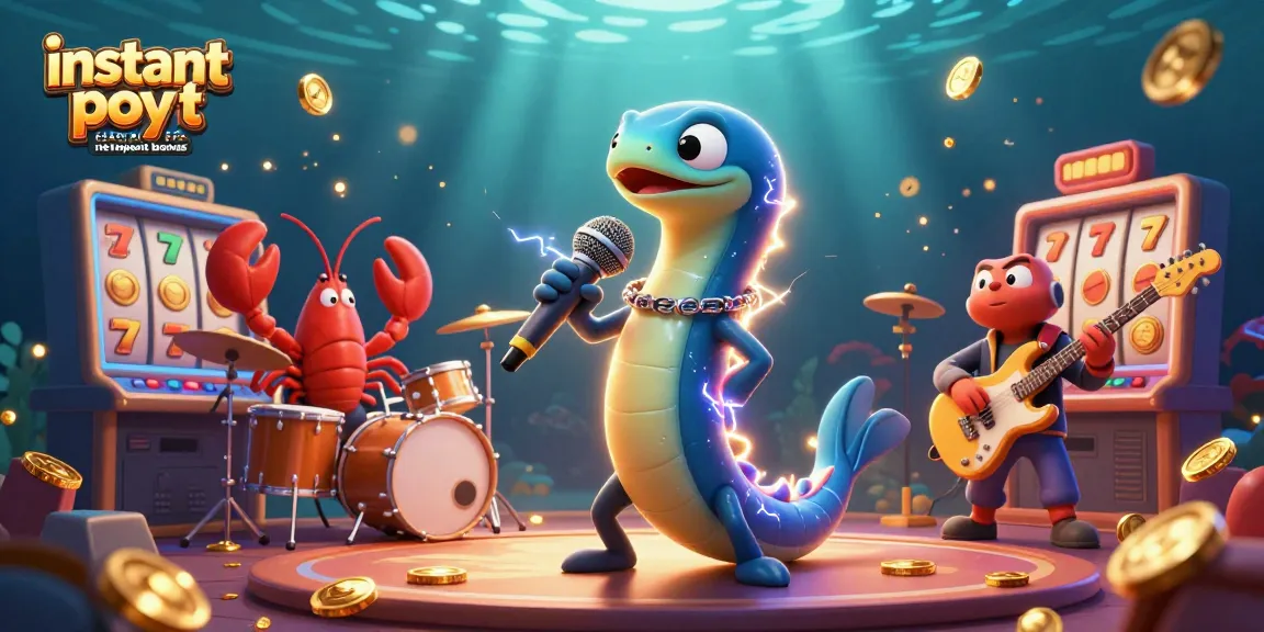 Experience instant payout casinos no deposit bonus in a lively underwater casino scene.